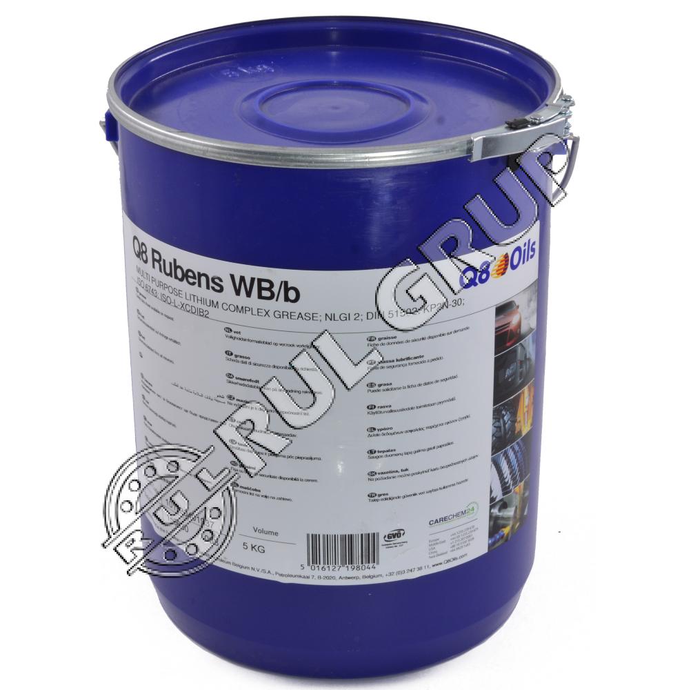 VASELINA NLGI2 RUBENS WB/B 5KG Q8